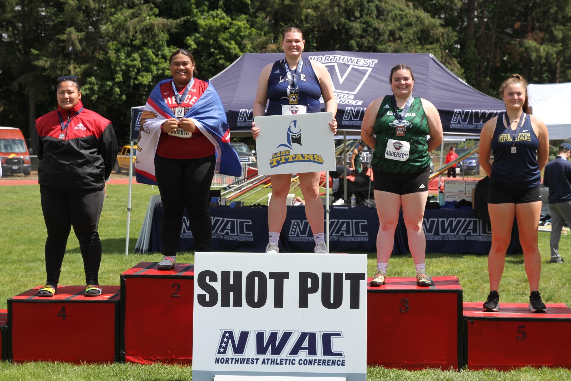 Women’s Track and Field Competes at NWAC Championships