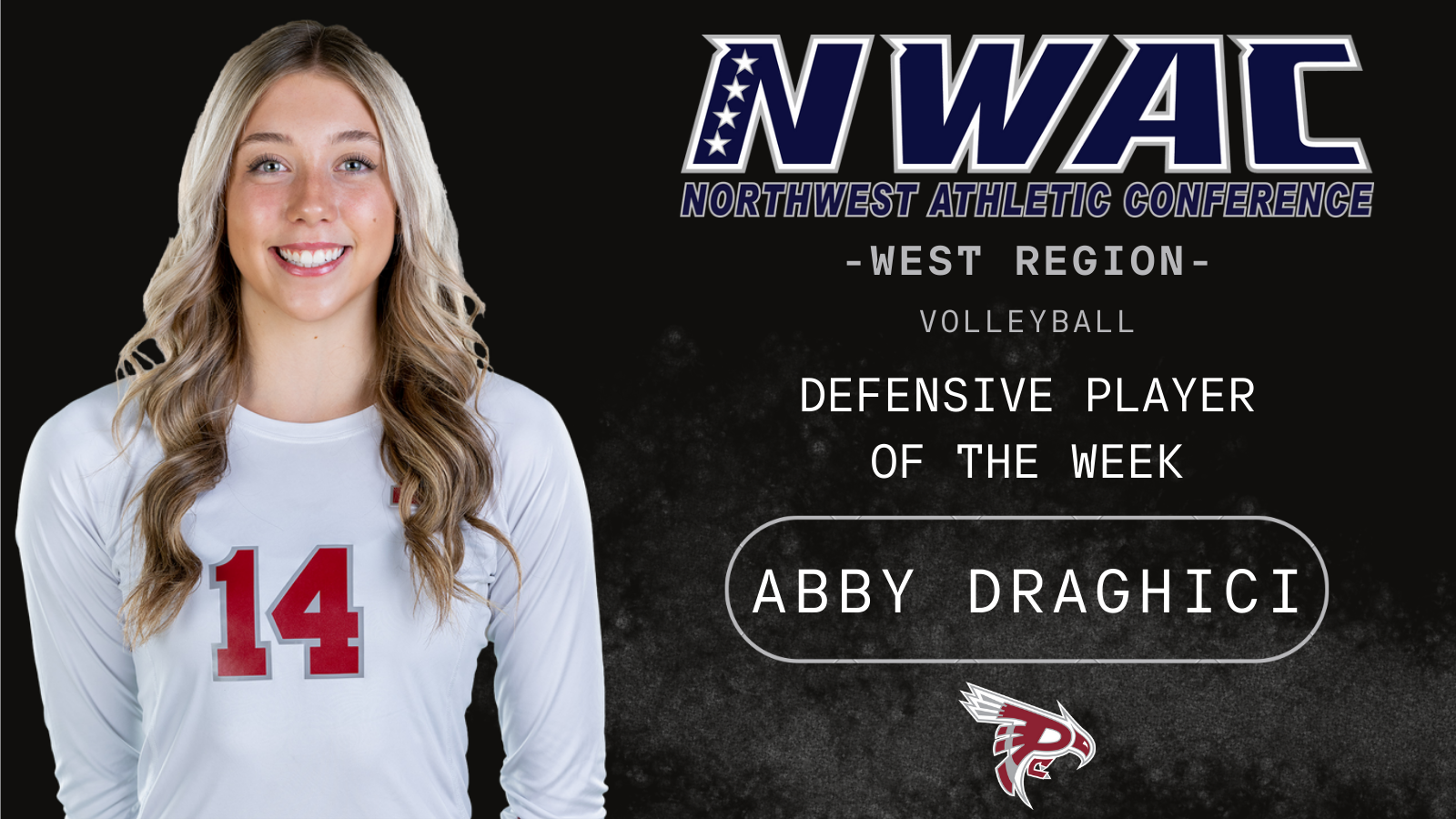 Draghici named NWAC West Region Defensive Player of the Week (9/13/22)